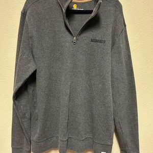 Carhartt Dark Gray Men's Zip-Up Sweater
